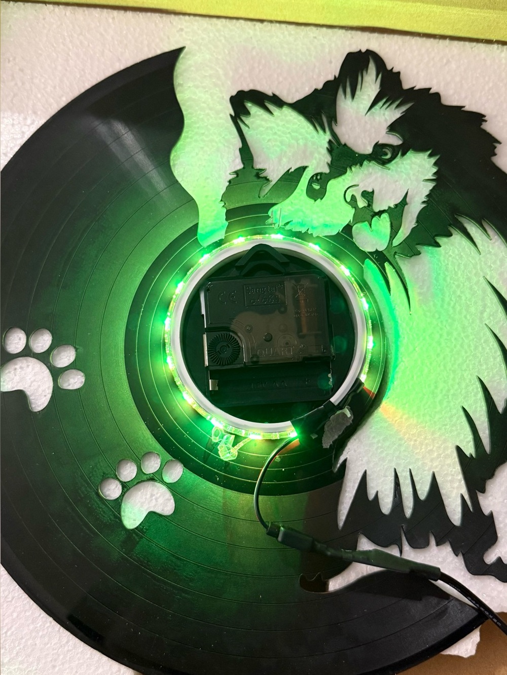 LED Wall Clock with Remote Control-NEW - Picture 10 of 10